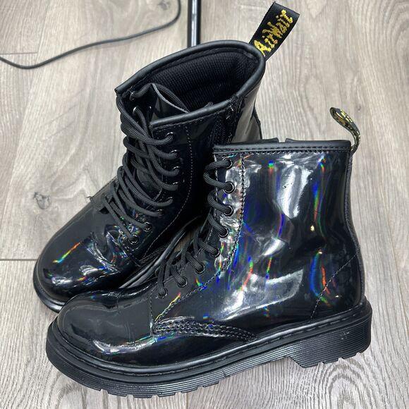 Dr. Martens | Shoes | Dr Martens Patent Leather Side Zip Boots